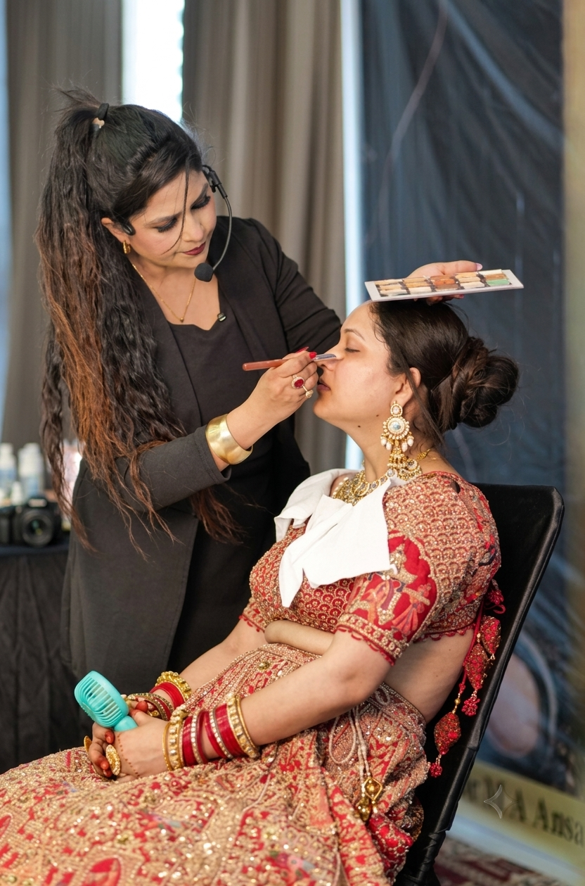 Touch & Glow Beauty Parlor in Firozabad offering professional bridal makeup, hair styling, skincare, and beauty services.